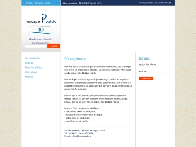 Inscape Baltic , SIA